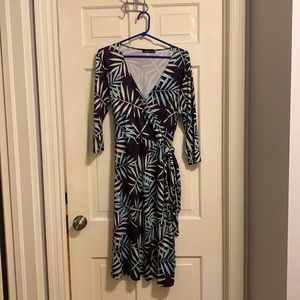 Jungle pattern dress XL